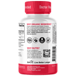 Nutri Berberine+ Organic with Cinnamon Ceylon 1300 mg - 120 Count