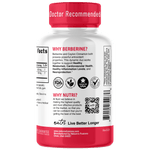 Nutri Berberine+ with Cinnamon Ceylon 1300 mg - 120 Count