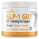Nutri GLP-1 Gut Support Fiber Boost (7 g serving) Unflavored Tub 255 g