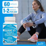 Nutri GlyNACET 375 mg Extra Strength (Glycine w/ NAC Ethyl Ester, molybdenum & selenium) 1800/375 mg - 60 Count