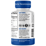 Nutri NMN 500 mg EXTRA STRENGTH Nicotinamide Mononucleotide with Quercefit & Black Pepper - 60 Count