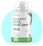 Nutri NAC (N-Acetyl L-Cysteine) 600 mg - 60 Count