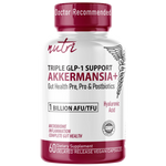 Nutri Akkermansia GLP-1 1 Billion AFU bottle front label