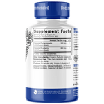 Nutri Blueberry & Pomegranate back label