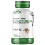 Nutri Ergothioneine Mushroom Complex bottle front