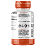Nutri Fisetin 500mg 32 count bottle side label