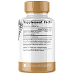 Nutri Lion's Mane back label