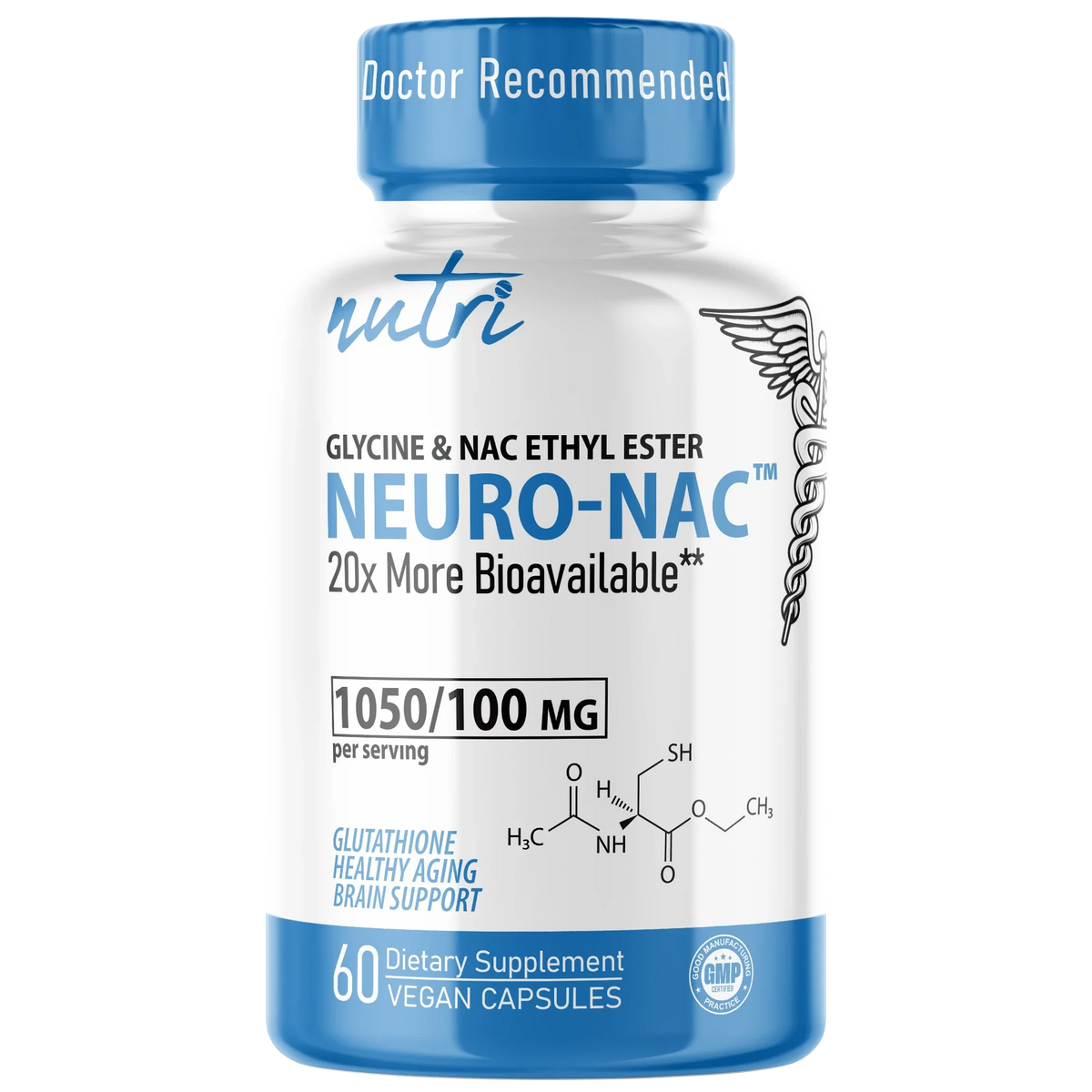 Nutri Neuro-NAC (NACET) 100mg bottle front