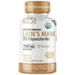Nutri Lion's Mane Extract 1900mg Organic bottle front