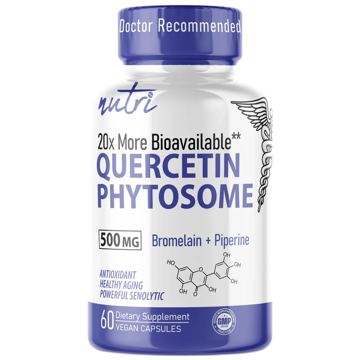 Nutri Quercetin+ Phytosome bottle front