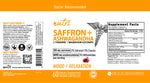 Nutri Saffron + Ashwagandha Complex full label layflat