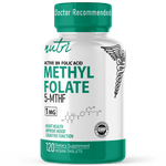 Nutri Methylfolate (5-MTHF) 1 mg - 120 Count