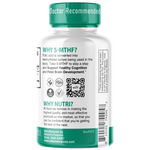 Nutri Methylfolate 1mg bottle side label