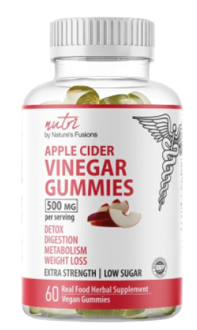 Nutri Apple Cider Vinegar 500mg Gummies