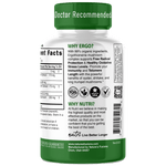 Nutri Ergothioneine Mushroom Complex 5/600 mg - 99% Organic Ingredients - 60 Count