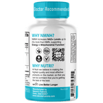 Nutri NMNH 125 mg Extra Strength (Dihydronicotinamide Mononucleotide) - 30 Count