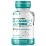 Nutri Glucosamine Chondroitin Complete Joint Complex w/ MSM+ 3025 mg - 120 Count