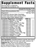 Nutri Magnesium Complete 12 Complex 420 mg - 120 Count