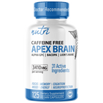Nutri Apex Brain Caffeine Free 3410mg 125 Count
