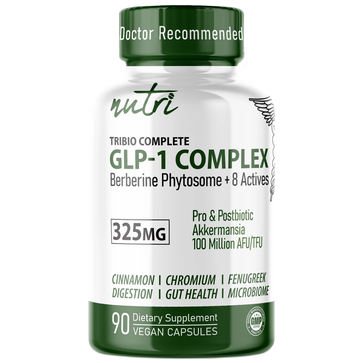 Nutri GLP-1 Complex 325 mg, 90 ct 250 cc bottle