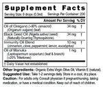 Nutri Oil of Oregano+ XS Tincture 79 mg, 2 fl oz bottle