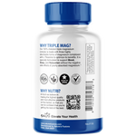 Nutri Triple Magnesium w/ L-Theanine (Glycinate, Malate, Taurinate) 400/200 mg - 120 Count