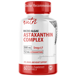 Nutri Astaxanthin 12mg softgel bottle front