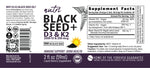 Nutri D3 & K2 Black Seed Oil 900 mg Tincture full label layflat