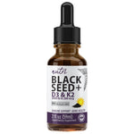 Nutri D3 & K2 Black Seed Oil 900 mg Tincture bottle front