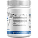 Nutri Creatine 5000mg supplement facts back label
