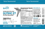 Nutri GlyNACET 375mg Extra Strength label layflat