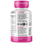 Nutri Lutein Zeaxanthin Mesozeaxanthin side label