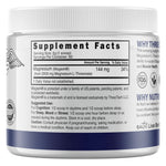 Nutri Magtein Magnesium L-Threonate 120 g back label