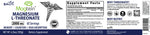 Nutri Magtein Magnesium L-Threonate 120 g full label layflat