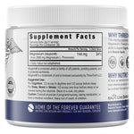 Nutri Magtein Magnesium L-Threonate 60 g back label