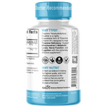 Nutri TTFD Thiamine B1 100mg bottle side panel