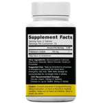 Nutri Potassium Iodide Tablets 130 mg 140 ct back label