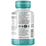 Nutri Sea Moss side label