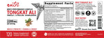 Nutri Tongkat Ali Men's Performance Complex flat label