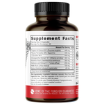Nutri Tongkat Ali Men's Performance Complex bottle back label