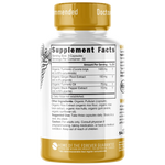 Nutri Turmeric Curcumin+ back label